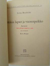 Mökin lapset ja vuorenpeikko- kuvitus Rita Rapp Meidän lasten kirjasto 30