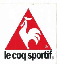 Le coq sporttif  - tarra 10x10 cm