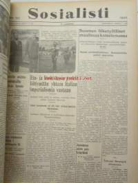 Sosialisti 1935 lehdet nr 148 heinäkuun 1. - joulukuun 31. väliseltä ajalta -sidottu puolivuosikerta