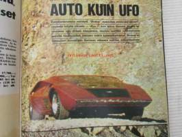 Tekniikan Maailma 1971 nr 3, sis. mm. seur. artikkelit / kuvat / mainokset; 2 Revolveria Colt Python malli 1955 ja Colt Navy malli 1851, Stratos - auto kuin UFO,