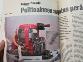Tekniikan Maailma 1971 nr 2, sis. mm. seur. artikkelit / kuvat / mainokset; Ford GT 70, Koeajossa Mazda 1800, Apollo 14 kuuhun kuin kotiin, TM erikoistesti - Autot