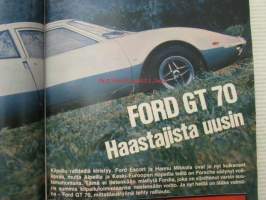 Tekniikan Maailma 1971 nr 2, sis. mm. seur. artikkelit / kuvat / mainokset; Ford GT 70, Koeajossa Mazda 1800, Apollo 14 kuuhun kuin kotiin, TM erikoistesti - Autot