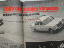 Tekniikan Maailma 1971 nr 2, sis. mm. seur. artikkelit / kuvat / mainokset; Ford GT 70, Koeajossa Mazda 1800, Apollo 14 kuuhun kuin kotiin, TM erikoistesti - Autot