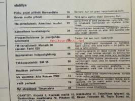 Tekniikan Maailma 1971 nr 12, sis. mm. seur. artikkelit / kuvat / mainokset; Vertailu testi Monark 50 vs Terhi 250, Koepurjehdus SM 55, Kannettava paristonauhuri