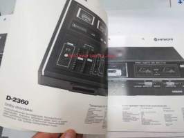 Hitachi Stereo-HiFi 1977 -tuoteluettelo