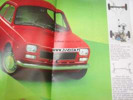 Fiat 127 broschyr -myyntiesite ruotsiksi