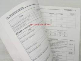 Suzuki GSX600F Service manual (part 99500-35070-01E) -huolto-ohjekirja