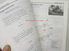 Suzuki GSX600F Service manual (part 99500-35070-01E) -huolto-ohjekirja