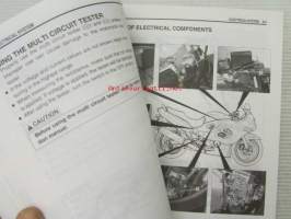 Suzuki GSX600F Service manual (part 99500-35070-01E) -huolto-ohjekirja