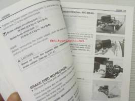 Suzuki GSX600F Service manual (part 99500-35070-01E) -huolto-ohjekirja