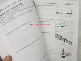 Suzuki GSX600F Service manual (part 99500-35070-01E) -huolto-ohjekirja