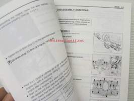 Suzuki GSX600F Service manual (part 99500-35070-01E) -huolto-ohjekirja