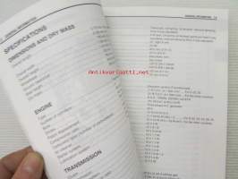 Suzuki GSX600F Service manual (part 99500-35070-01E) -huolto-ohjekirja