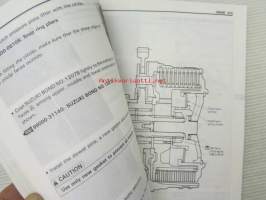 Suzuki GSX-R750 Service manual (part 99500-37080-01E) -huolto-ohjekirja