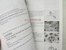 Suzuki VL1500 Service manual (part 99500-39160-01E) -huolto-ohjekirja