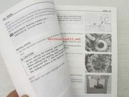 Suzuki SV650/S Service manual (part 99500-36090-01E) -huolto-ohjekirja