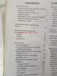 Yamaha XJ650 T Service Manual supplement