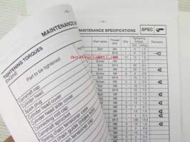 Yamaha XVS650A &#039;98 (5BNA-SE1) Service Information - Tehtaan alkuperäinen, huolto-ohjeita sis. sähkökaaviot (Ei huolto-ohjekirja)