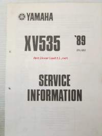 Yamaha XV535 &#039;89 (2YL-SE2) Service Information - Tehtaan alkuperäinen, huolto-ohjeita (Ei huolto-ohjekirja)