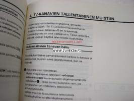 Blaupunkt RTV-240 EC Video Recorder VHS HQ Pal operating instructions -käyttöohjekirja myös suomeksi