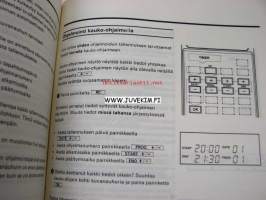 Blaupunkt RTV-240 EC Video Recorder VHS HQ Pal operating instructions -käyttöohjekirja myös suomeksi