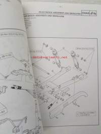 Yamaha KV250 &#039;89 (3LS-SE1)  Service Information - Tehtaan alkuperäinen, huolto-ohjeita sis. sähkökaaviot (Ei huolto-ohjekirja)