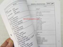Yamaha FZ600 &#039;98 (5DM1-SE1) Service Information - Tehtaan alkuperäinen, huolto-ohjeita sis. sähkökaaviot (Ei huolto-ohjekirja)