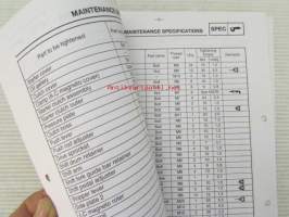 Yamaha FZ600 &#039;98 (5DM1-SE1) Service Information - Tehtaan alkuperäinen, huolto-ohjeita sis. sähkökaaviot (Ei huolto-ohjekirja)