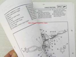 Yamaha FZ600 &#039;98 (5DM1-SE1) Service Information - Tehtaan alkuperäinen, huolto-ohjeita sis. sähkökaaviot (Ei huolto-ohjekirja)
