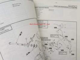Yamaha FZ750(A) &#039;91 (2MG-SE3)  Service Information - Tehtaan alkuperäinen huolto-ohjeita (Ei huolto-ohjekirja)