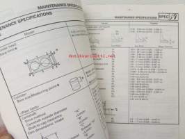 Yamaha FZ750(A) &#039;91 (2MG-SE3)  Service Information - Tehtaan alkuperäinen huolto-ohjeita (Ei huolto-ohjekirja)