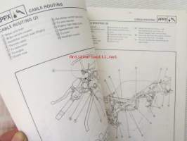 Yamaha FZ750 &#039;85-&#039;87 (1FN-SE3)  Service Information - Tehtaan alkuperäinen huolto-ohjeita sis. sähkökaaviot (Ei huolto-ohjekirja)