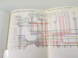 Yamaha XJ750 &#039;83-&#039;84 (41Y-SE1)  Service Information - Tehtaan alkuperäinen huolto-ohjeita sis. sähkökaaviot (Ei huolto-ohjekirja)