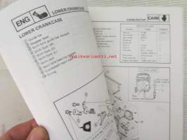 Yamaha FZ750 &#039;85 (1FN-SE1)  Service Information - Tehtaan alkuperäinen huolto-ohjeita sis. sähkökaaviot (Ei huolto-ohjekirja)
