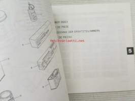 Suzuki GSX-R1100WP - (GU75A / GU75B / GU75C / GU75D) Parts Catalogue -varaosaluettelo