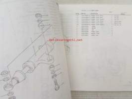 Suzuki GSX-R1100WP - (GU75A / GU75B / GU75C / GU75D) Parts Catalogue -varaosaluettelo
