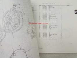 Suzuki RF900 RR (GT73A / GT73B / GT73C), Parts Catalogue -varaosaluettelo