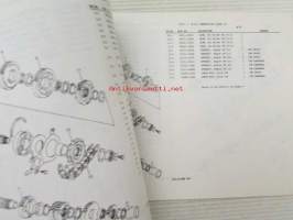 Suzuki GSX-R750 WP HOP-UP KIT, Competion Use Only, Parts Catalogue -varaosaluettelo