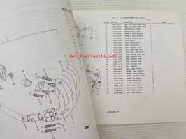 Suzuki GSX-R750 WP HOP-UP KIT, Competion Use Only, Parts Catalogue -varaosaluettelo