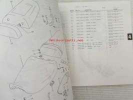 Suzuki GSX-R750 WN (GR7BA - GR7BB - GR7BC - GR7BD), Parts Catalogue -varaosaluettelo