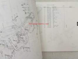 Suzuki GSX-R750 WN (GR7BA - GR7BB - GR7BC - GR7BD), Parts Catalogue -varaosaluettelo