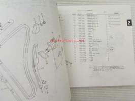 Suzuki GSX-R750 WN (GR7BA - GR7BB - GR7BC - GR7BD), Parts Catalogue -varaosaluettelo
