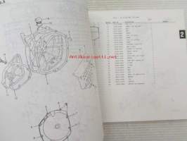 Suzuki GSX-R750 WN (GR7BA - GR7BB - GR7BC - GR7BD), Parts Catalogue -varaosaluettelo