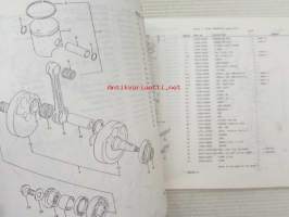 Suzuki RM125 (RF14A) - RM125 N / RM125 P / RM125 R, Parts Catalogue -varaosaluettelo