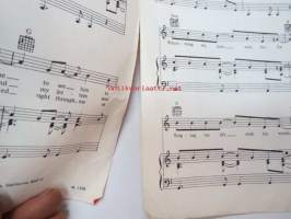 Killing me softly with his song (Roberta Flack) / Sången han sjöng var min egen -nuotit