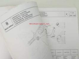 Gilera Runner Catalogue of Spare Parts 578121-varaosaluettelo, katso kuvista mallimerkintä tarkemmin