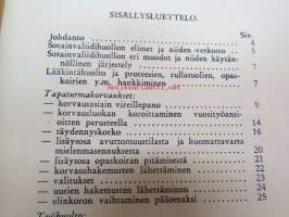 Opaskirja sotainvaliideille ja sotainvaliidihuoltoelimille