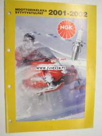 NGK moottorikelkka sytytystulpat 2001-2002