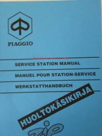 Piaggio ZIP Service Station Manual -huoltokäsikirja, katso mallit kuvista tarkemmin.
