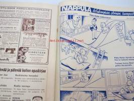 Kotiliesi 1957 nr 15 heinäkuu II, 15.7.1957, sis. mm. seur. artikkelit / kuvat / mainokset; Kieku ja Kaiku, Pond´s Angel Face, Ukkonen ja ihminen, Kodissa on